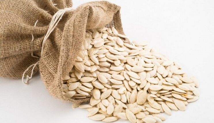 Pumpkin seeds clean the body of parasites