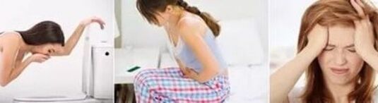 Symptoms of parasites in humans