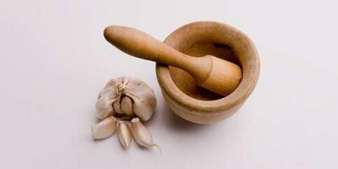 Garlic fights parasites